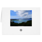 Cruz Bay Collage, St. John, U.S.Virgin Islands Cards (Back Horizontal)