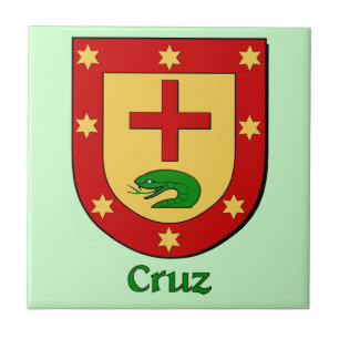Cruz Family Shield Tile