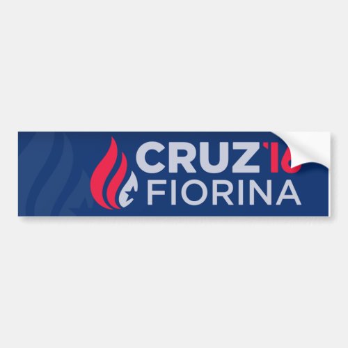 CruzFiorina 2016 bumper sticker