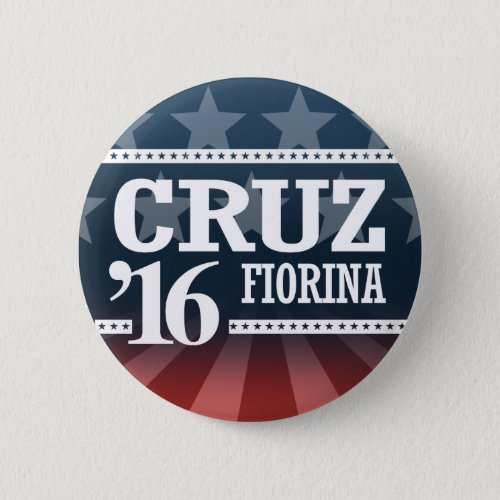 CRUZ FIORINA 2016 BUTTON