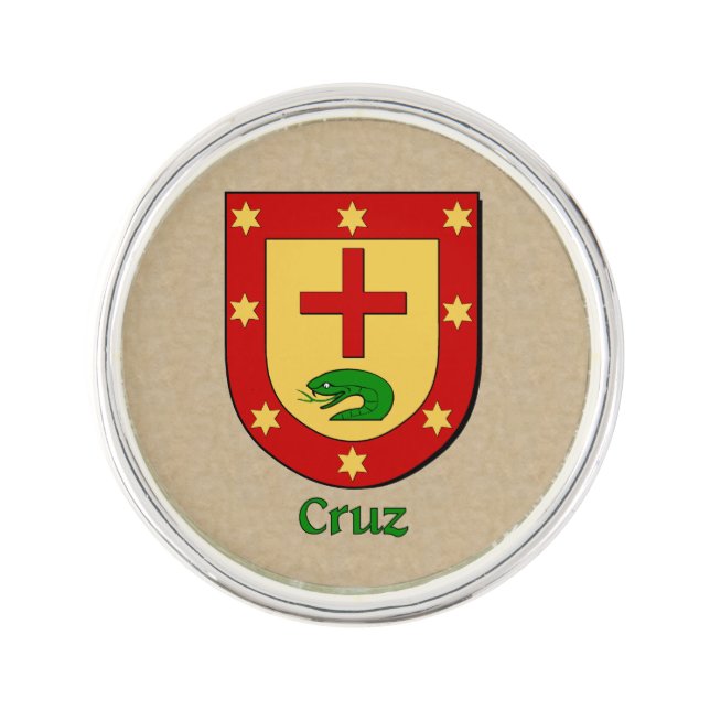 Cruz Historical Shield Pin (Front)