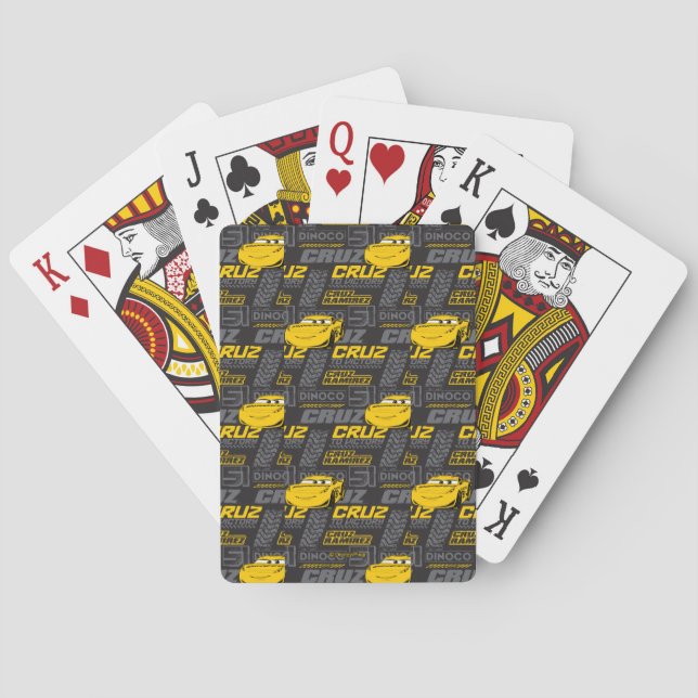 Cruz Ramirez - Cruz to Victory  Playing Cards (Back)