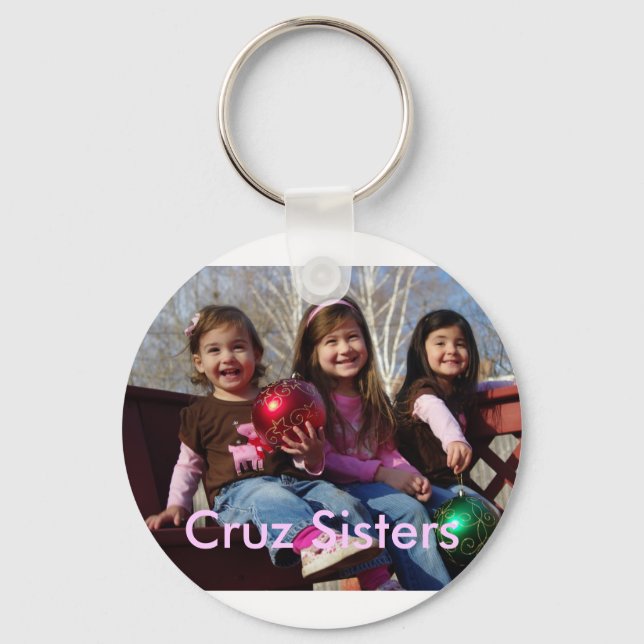Cruz Sisters Keychain (Front)
