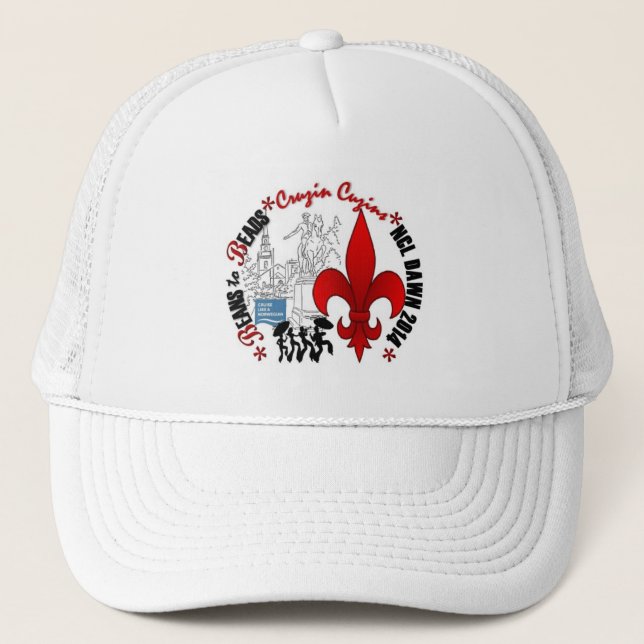 Cruzin' Cuzins' Trucker Hat (Front)