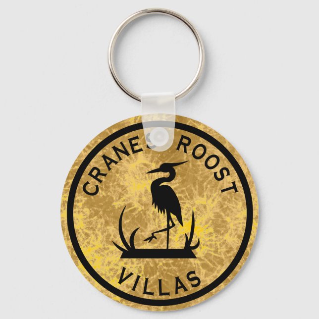 CRV-GOLD-BLK KEYCHAIN (Front)