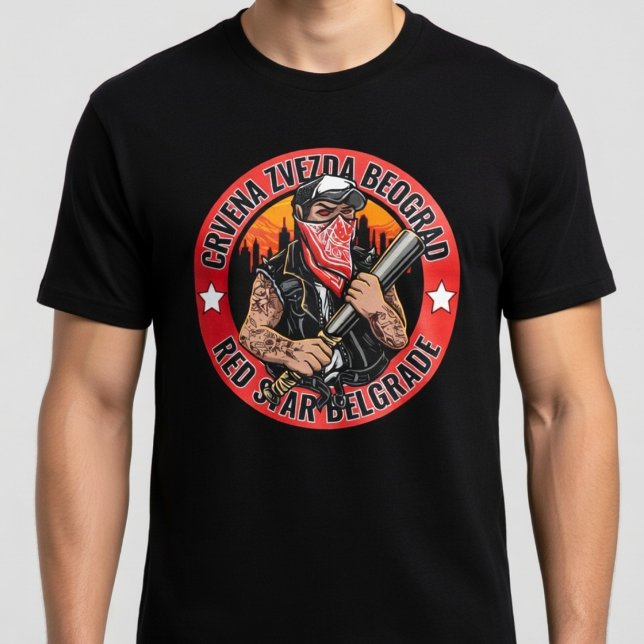 Crvena Zvezda Beograd / Red Star Belgrade  T-Shirt (Creator Uploaded)