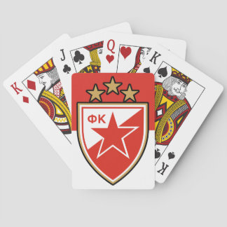 Crveno Beli Crvena Zvezda Poker Cards