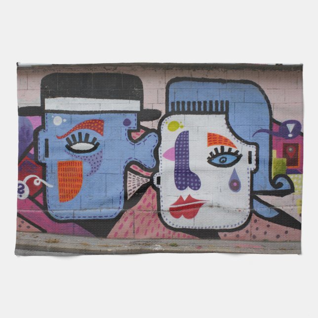 Cry A Little Tear Of Joy Kitchen Towel (Horizontal)