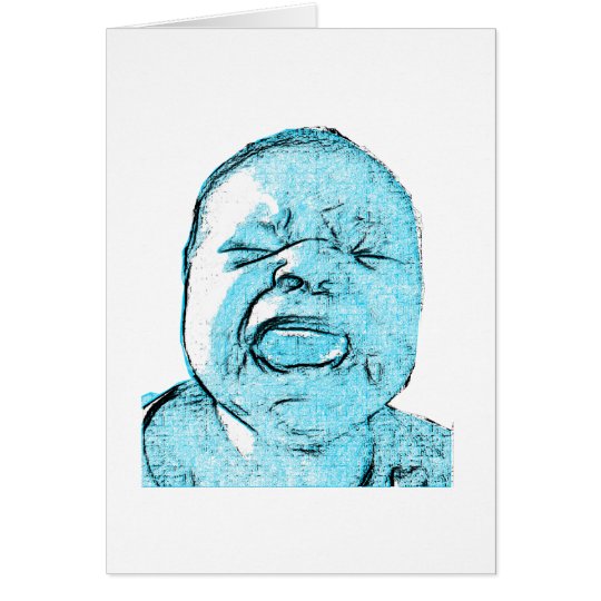Cry Baby Card