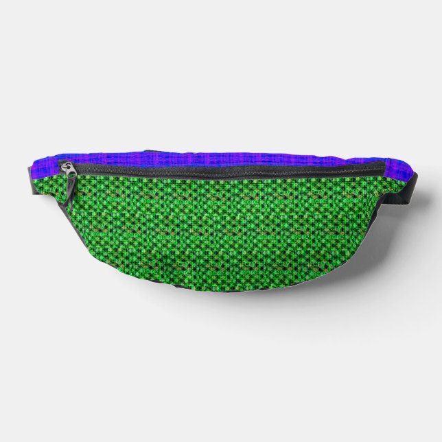 Cry Here Green/Purple, Fanny Pack (Lay Down)