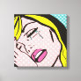 Cry Me a River Pop Art Stretched Canvas
