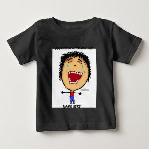 Crying Baby Boy Ugly People Joke Baby T-Shirt