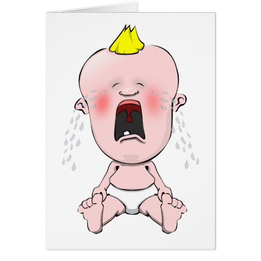 Crying Baby Cards (Front)