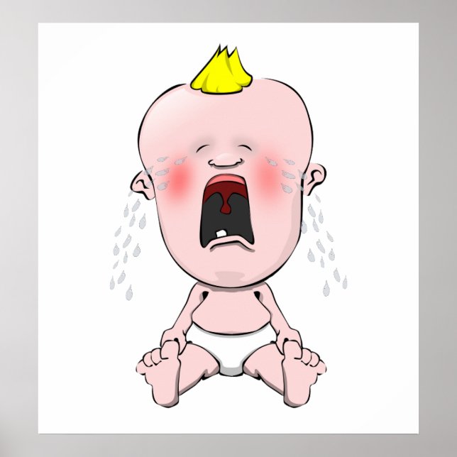 Crying Baby Poster (Front)