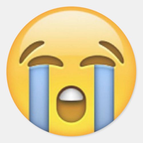 Crying Emoji sticker