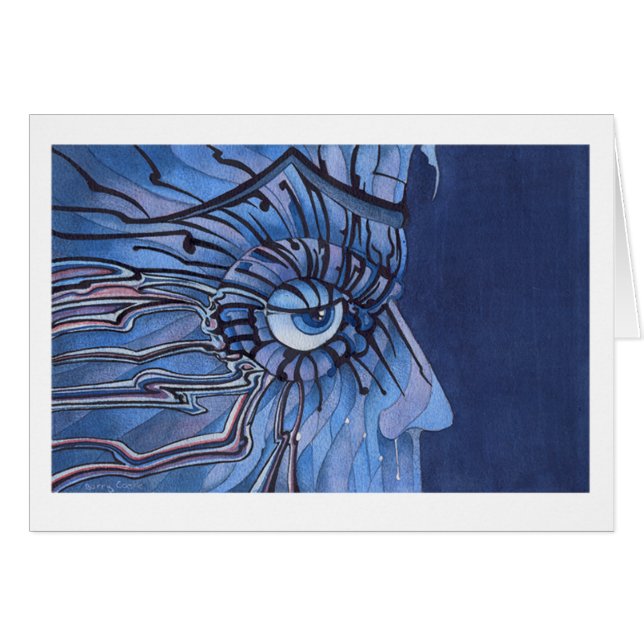 Crying In The Wind Cards (Front Horizontal)