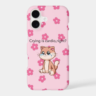Crying Is Cardio, Right? Cute Phone Case