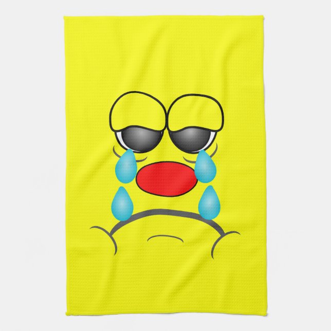 Crying Kitchen Towel (Vertical)