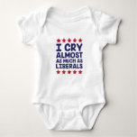 Crying Liberals Baby Bodysuit at Zazzle