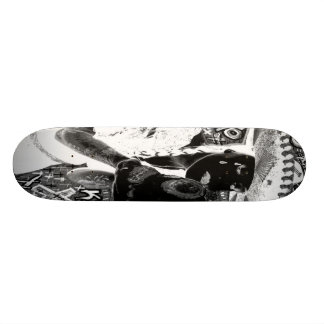 crying mexicana kisses skull skateboard deck