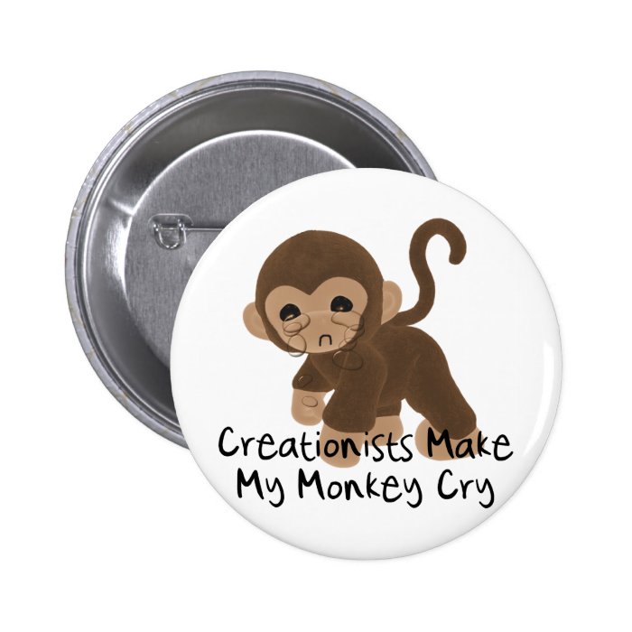 Crying Monkey Buttons