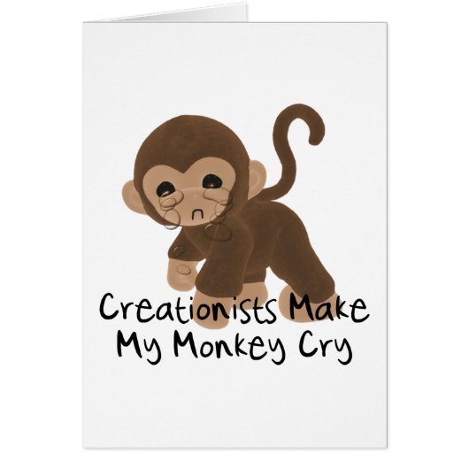Crying Monkey Cards (Front)
