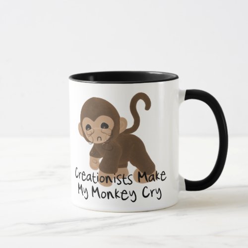 Crying Monkey Mug