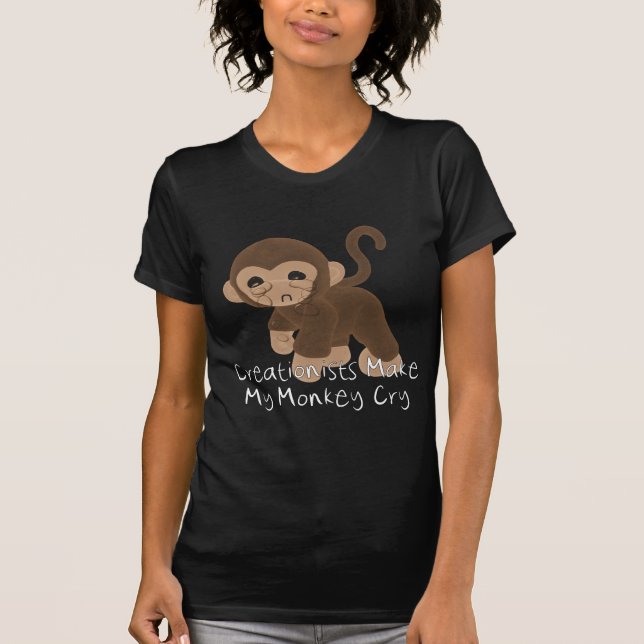 Crying Monkey T-Shirt (Front)