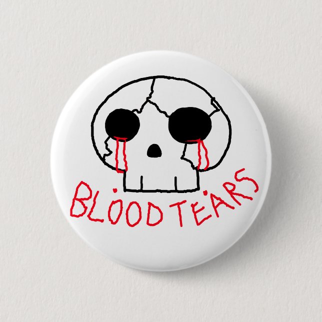 Crying skull button (Front)