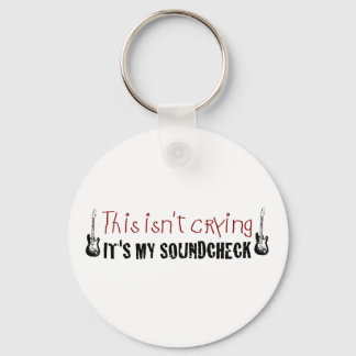 Crying sound check keychain