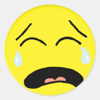 Crying Sticker