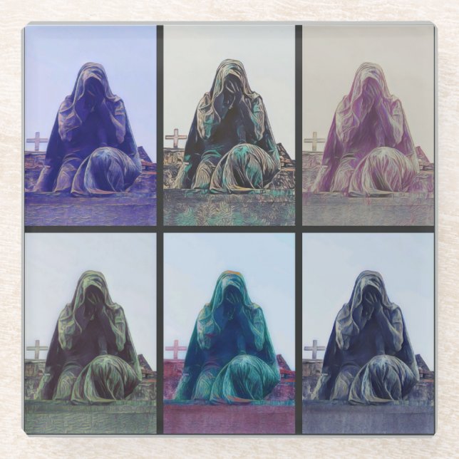 Crying women Coaster (Front)