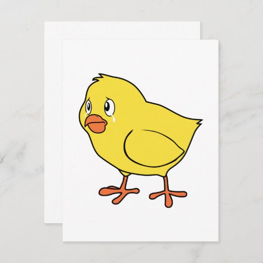 Crying Yellow Chick National Chicken Day (Front/Back)