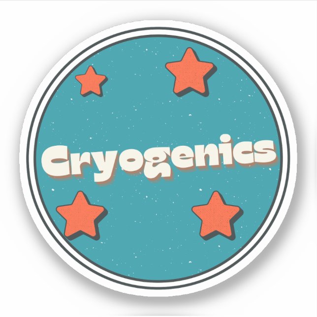 Cryogenics Sticker (Front)