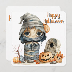 Crypt Cutie – Autumn Leaves & Mummy Mischief