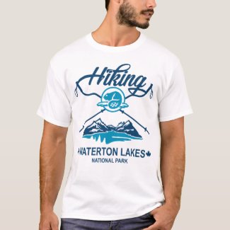 Crypt lake. Waterton National Park. T-Shirt