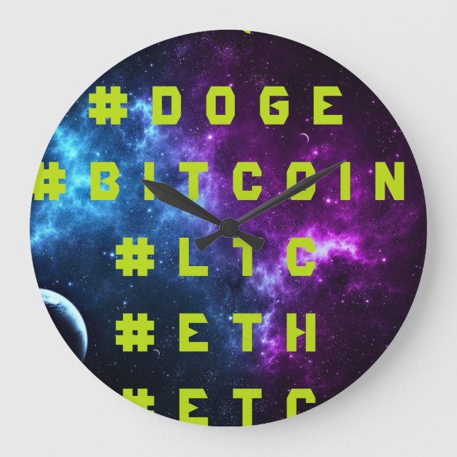 Crypt Pack Large Clock (Front)