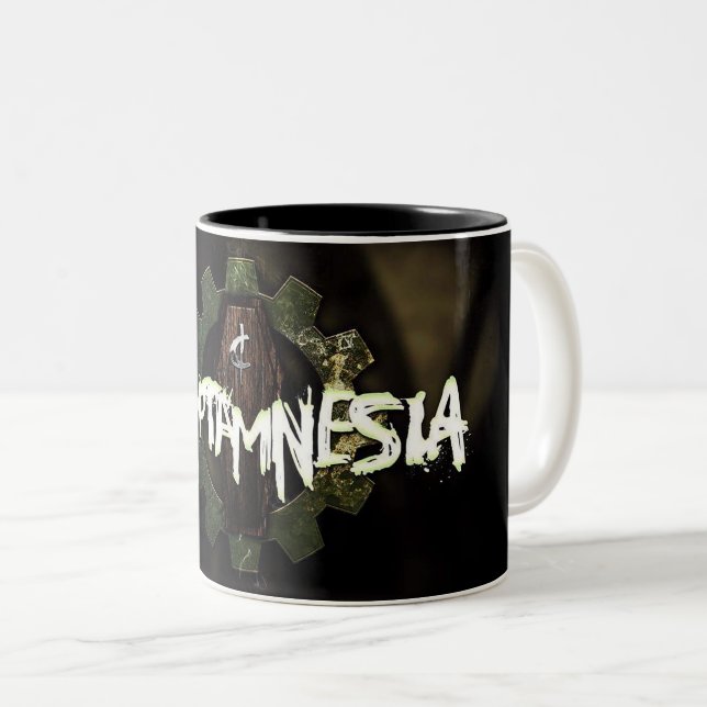 Cryptamnesia Two-Tone Coffee Mug (Front Right)