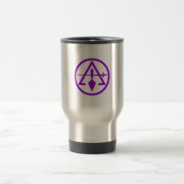 Cryptic Masons Travel Mug (Center)