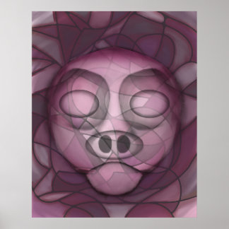 Cryptic Pig Poster