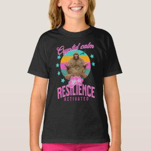 Cryptid Calm Resilience Activated Bigfoot  T-Shirt