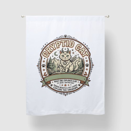 Cryptid Cat Cryptid Cat Vintage Vector Art Shirt D Blackout Curtains