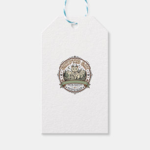 Cryptid Cat Cryptid Cat Vintage Vector Art Shirt D Gift Tags