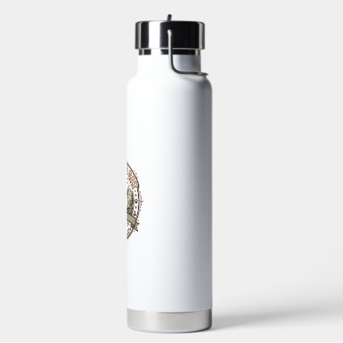 Cryptid Cat Cryptid Cat Vintage Vector Art Shirt D Water Bottle