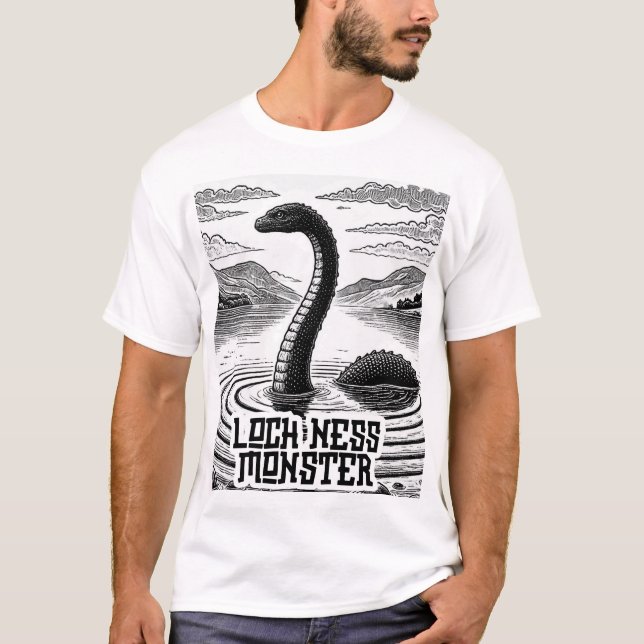 Cryptid Conspiracy - Loch Ness Monster T-Shirt (Front)