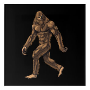Cryptid Creature Bigfoot Acrylic Print