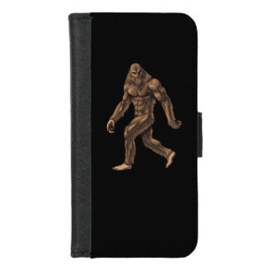 Cryptid Creature Bigfoot iPhone 8/7 Wallet Case