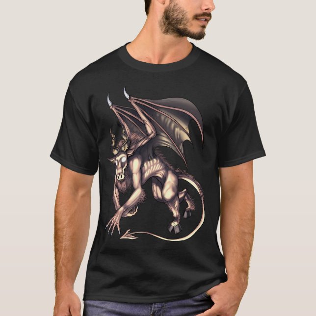 Cryptid Creature Jersey Devil T-Shirt (Front)