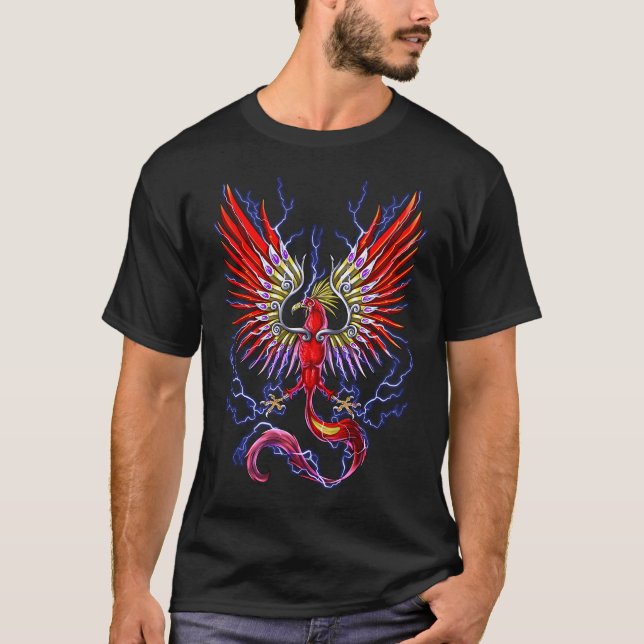 Cryptid Creature Thunderbird T-Shirt (Front)