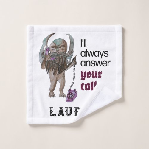 Cryptid valentines ft Cuthulu Bath Towel Set